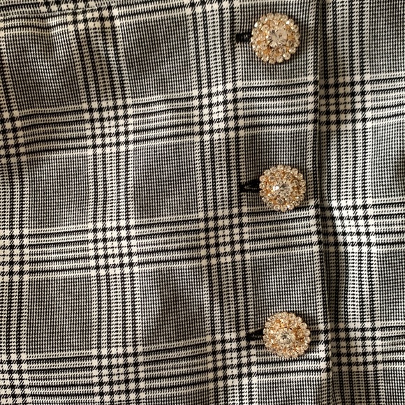 Zara Plaid Blazer Dress size Small - Picture 3 of 4